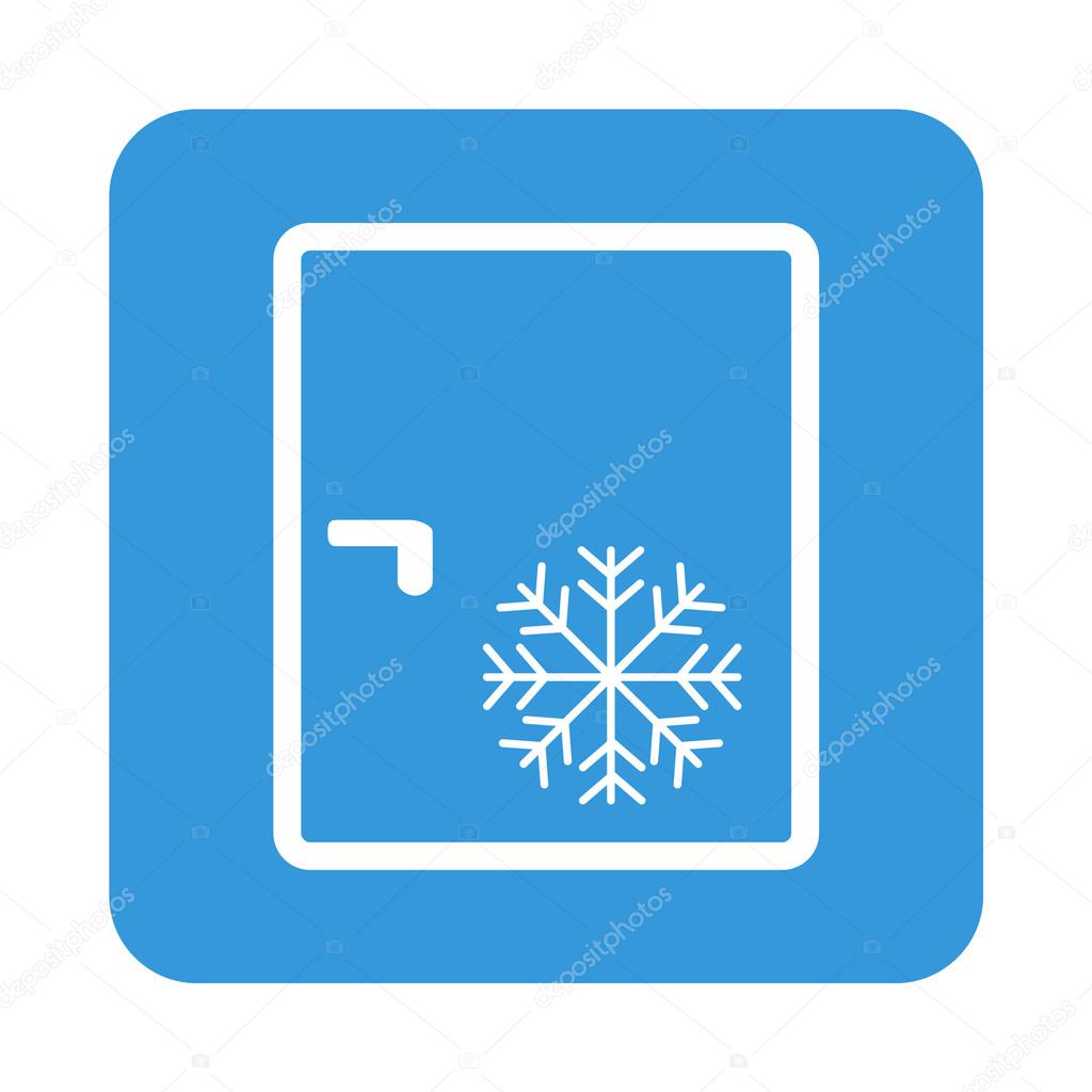 Refrigerator flat icon