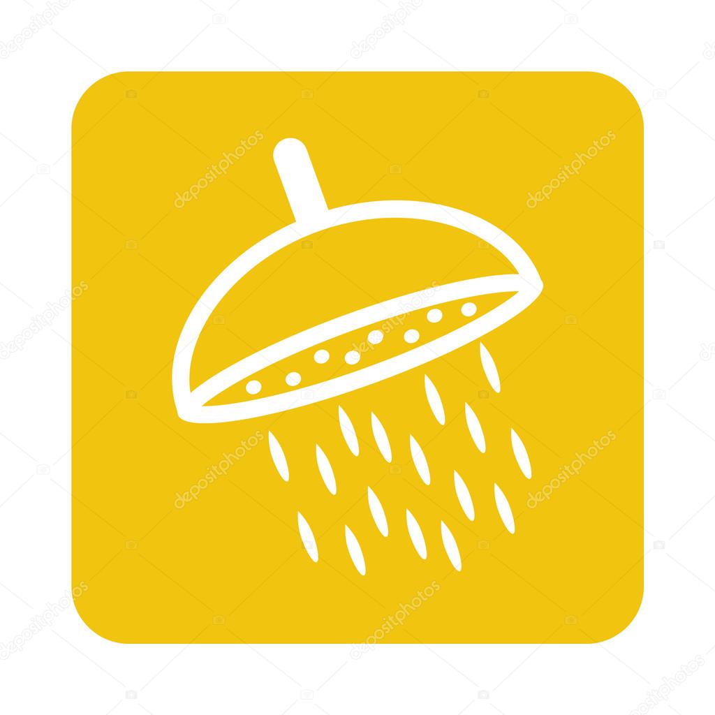 Shower flat icon