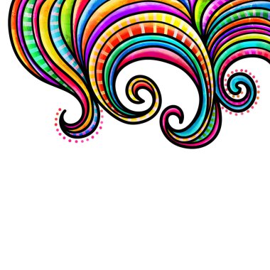 Sayfanızın köşesine sığan ve çeşitli sanat projelerinin tasarımında kullanılabilen dijital ve dekoratif bir sınır.