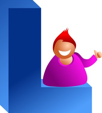 L harfi alfabesinin erkekte
