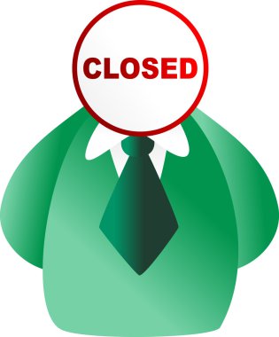 Closrd yüzü olan adam