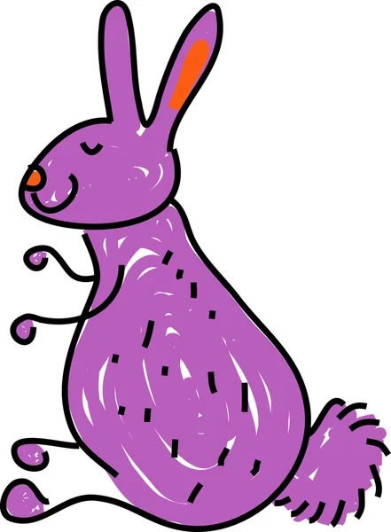 Illustrazione del coniglio — Vettoriale Stock