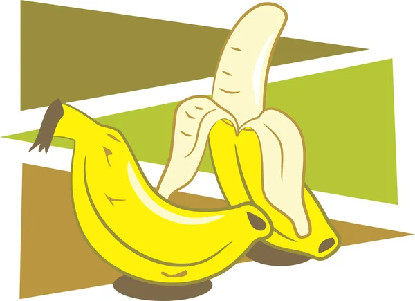 Plátanos ilustración — Archivo Imágenes Vectoriales