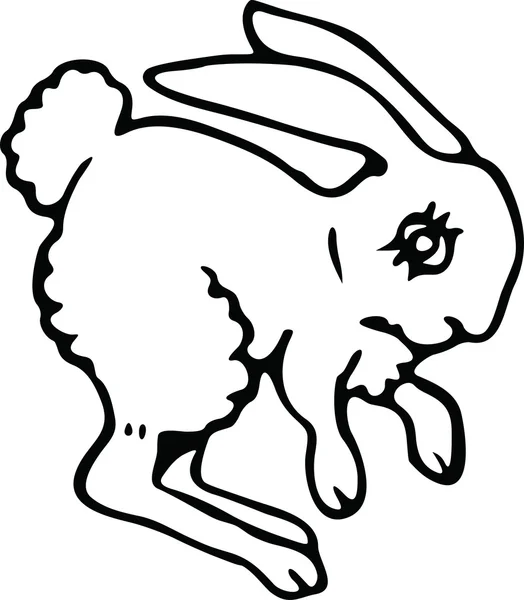 Coniglio dei cartoni animati — Vettoriale Stock
