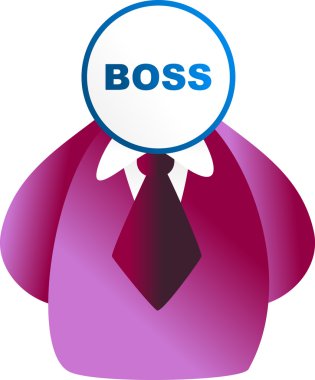 İnsanın kafası yerine patron yüz