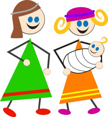 Mary ve Joseph çizgi film