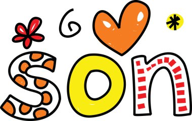 Oğlu metin çizgi film