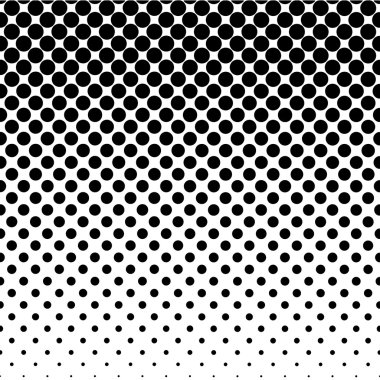 Siyah ve beyaz yarı ton noktaları