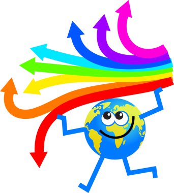 Ok dünya karikatür