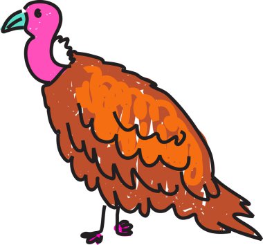 Akbaba illüstrasyon