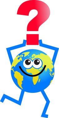 Soru dünya karikatür