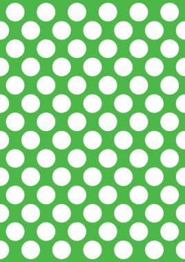 Beyaz lekeli bir yeşil