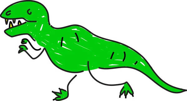 Tyrannosaurus ілюстрація — стоковий вектор