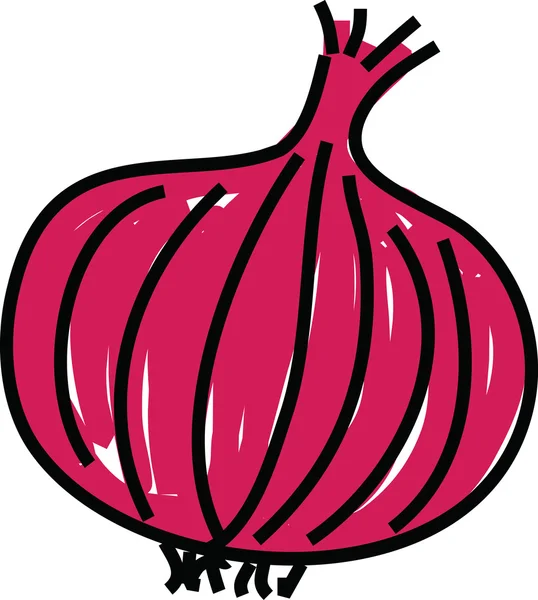 Cute cartoon onion — Stock Vector