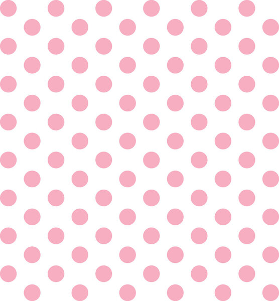 Прелестные розовые точки польки
