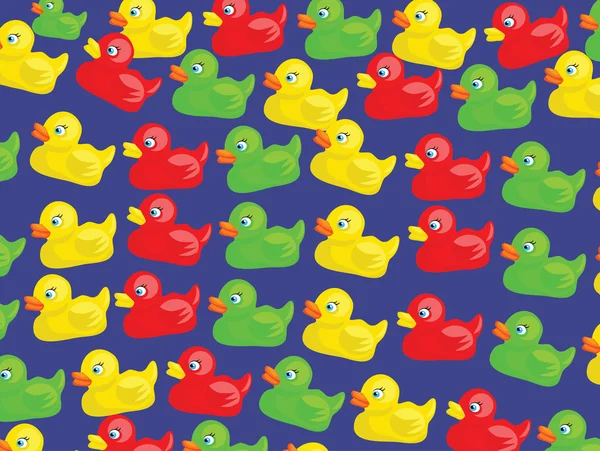 Fondo de pantalla de pato — Vector de stock