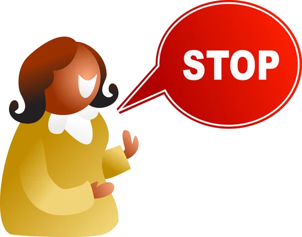 Stopt icône de signe . — Image vectorielle