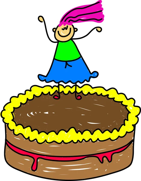Karikatura kid dort — Stockový vektor
