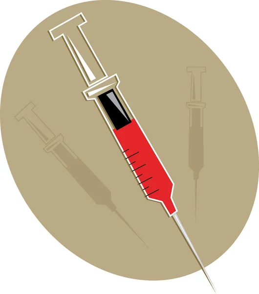 注射器の図 — ストックベクタ