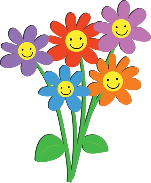 150 965 Cartoon Flowers Vectors Free Royalty Free Cartoon Flowers Vector Images Depositphotos