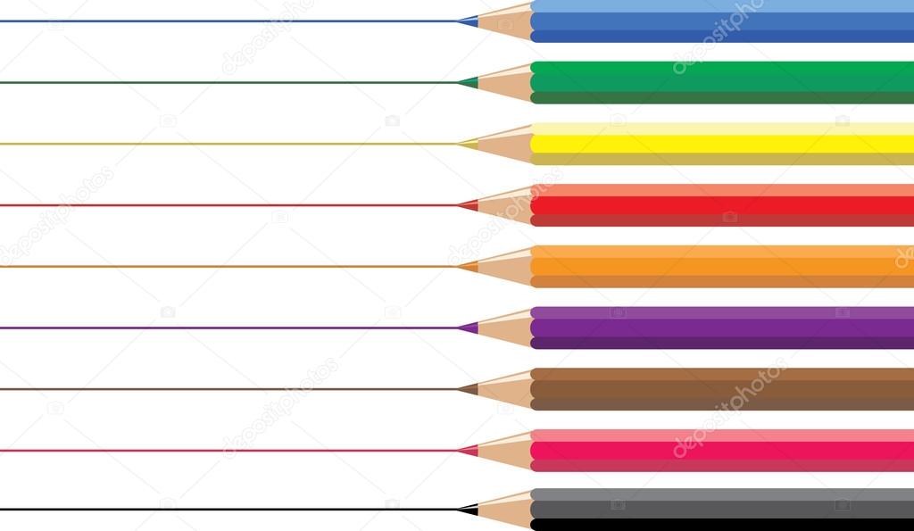 Artists Coloured Drawing Pencils
