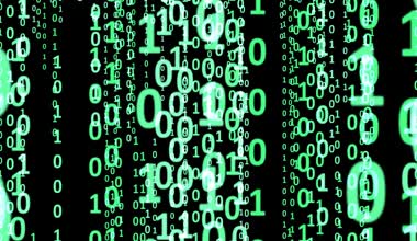 ikili kod soyut arkaplan