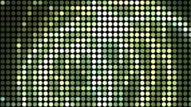 Daireler ve noktalar hareketli arka plan