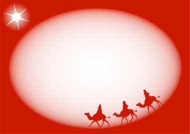 Wisemen çerçeve kenarlığı