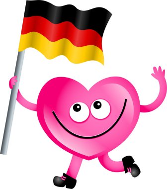 çizgi film karakteri kalp