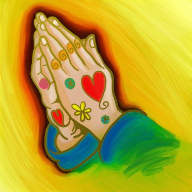 Dua eller boyama