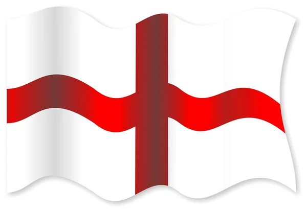 England schwenkt Flagge — Stockfoto