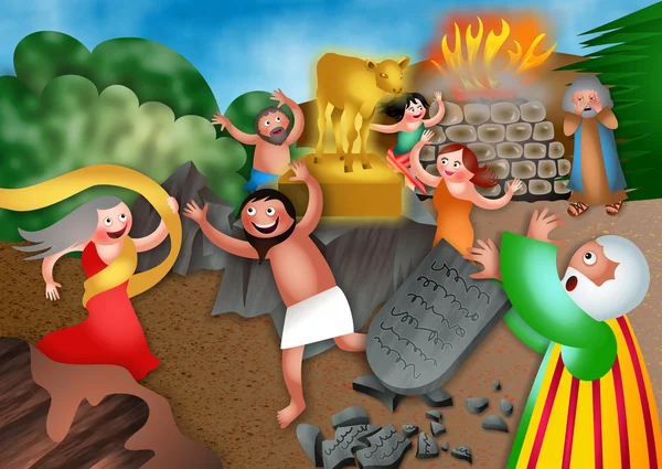 Altın buzağı tapınma İsrailoğulları