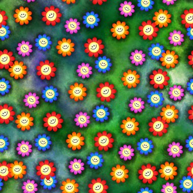 Sorunsuz mutlu çiçek