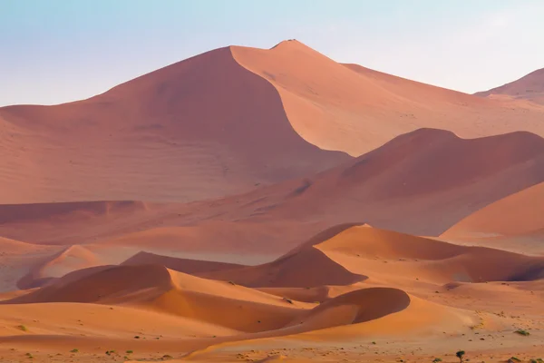 Vast dunes of Sossusvlei — Stock Photo, Image