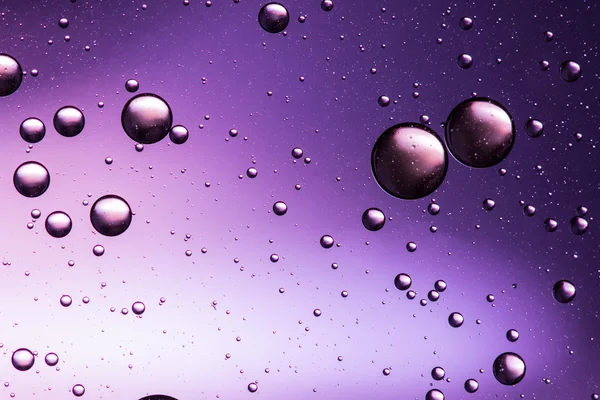 Purple oil and water abstract — Stock Photo, Image