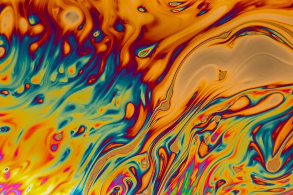Çok renkli psychedelic soyut