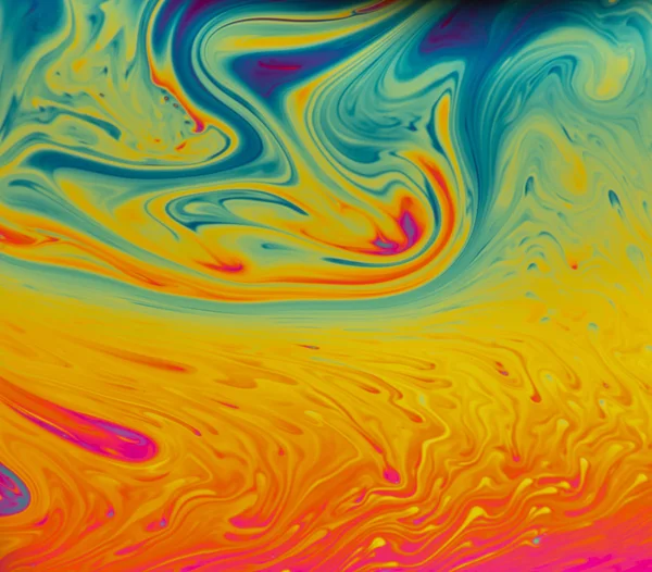 Çok renkli psychedelic soyut