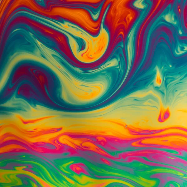 Abstrato psicodélico multicolorido — Fotografia de Stock