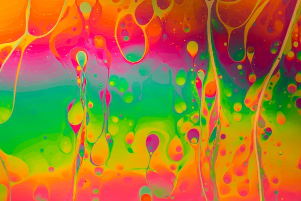 Çok renkli psychedelic soyut