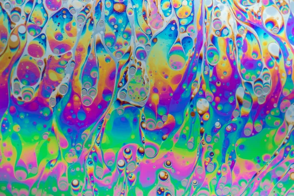 Multicolored psychedelic abstrak — Stok Foto
