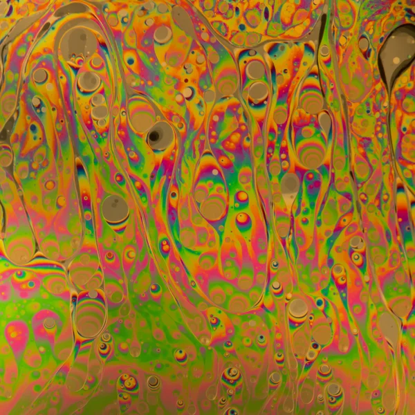 Multicolored psychedelic abstrak — Stok Foto
