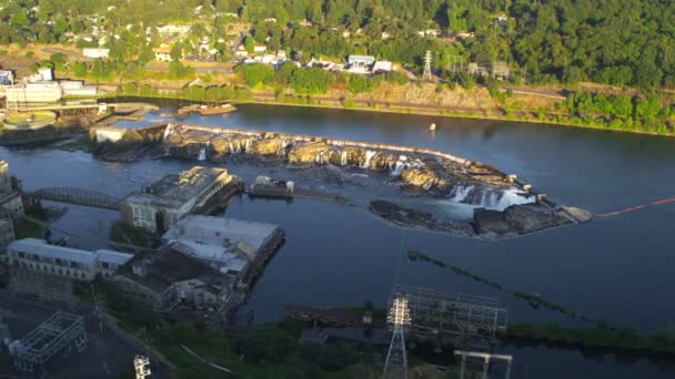 Постріл Willamette водоспад — стокове відео