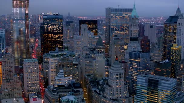 Financiële district van Manhattan — Stockvideo