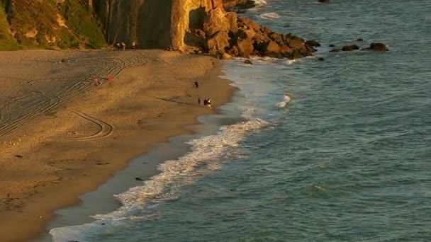 Costa del Pacífico en Malibú — Vídeos de Stock