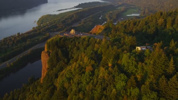 Columbia River Gorge — Stockvideo