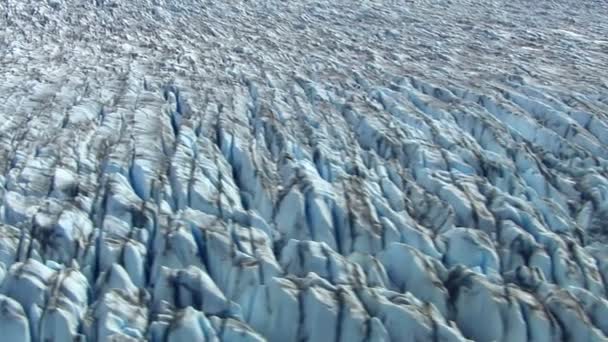 Disparo sobre glaciar de Alaska — Vídeo de stock