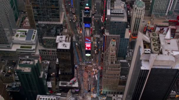 Times Square i New York City — Stockvideo