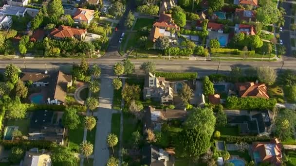 Hollywood California neighborhood — Stock Video