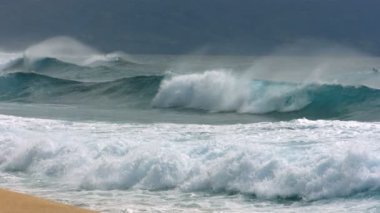 Hawaii tatilinde dalgalar