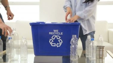 Çift dolgular geri dönüşüm kutusu